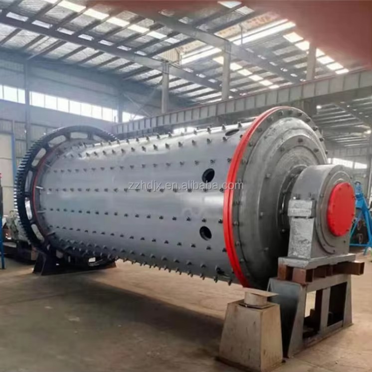 Factory Supply Portable Dry Ball Mill Small Scale Mining Stone Grinder Machine for Gold Ore Processing