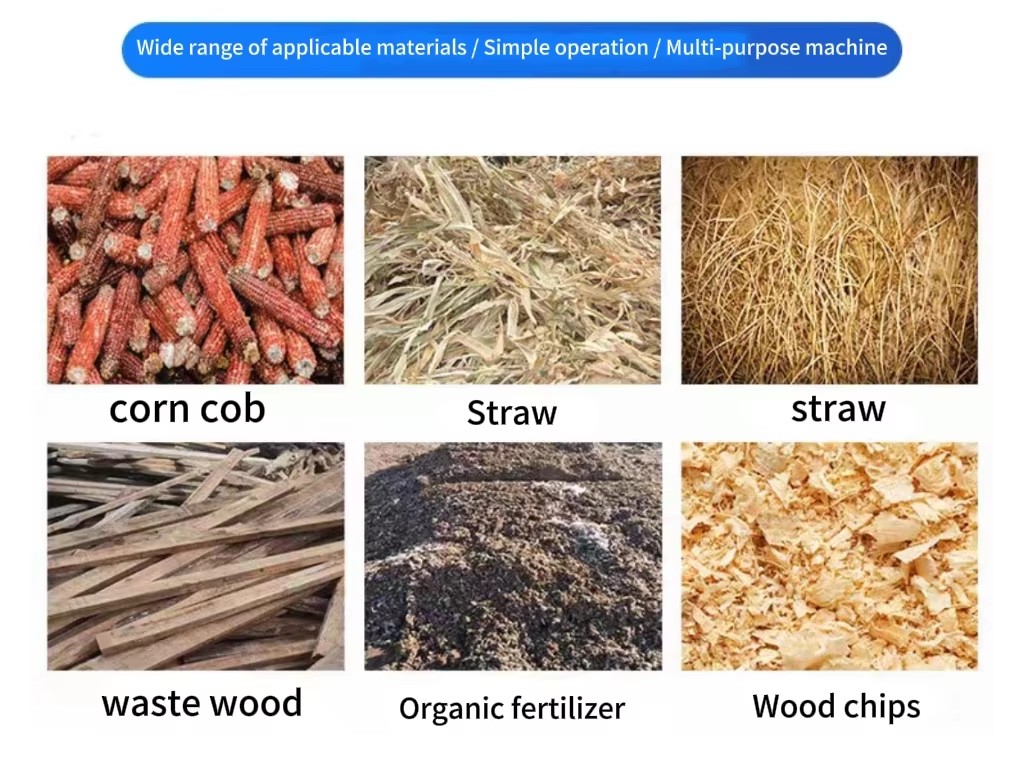 High Efficiency Digitally Controlled Biomass Briquette Press with Engine, Suitable for Farm Use