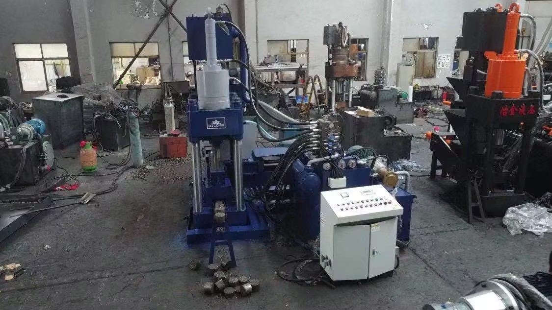 Automatic Aluminum Shavings Chips Briquette Making Machine