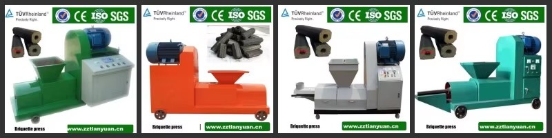 Tinayuan Biomass Wood Sawdust Charcoal Briquette Making Machine Electric Motor 120-180kg/h Henan 1 Year Warranty BBQ Briquette