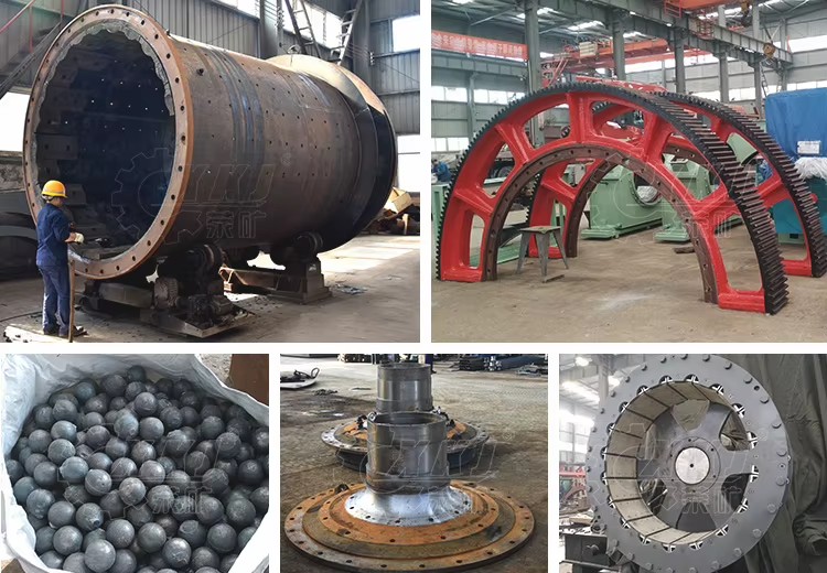 Long Working Life Energy Saving Mining Dry Iron Ore Grinding Mills Large Granite Ball Mill for Sale