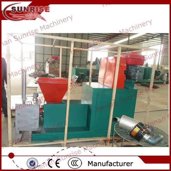 diesel Engine Wood Waste Sawdust Straw Biomass Fuel Briquette Press Making Machine