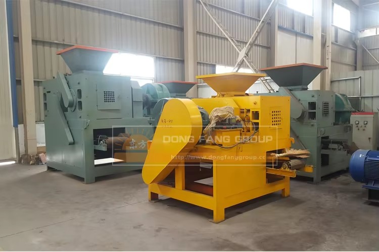 Pillow Shape Double Roller Coal and Charcoal Briquette Making Machine Price