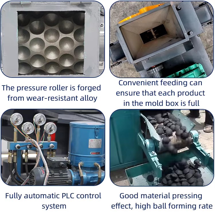 Large Capacity Charcoal Making Machine/Charcoal Pressing Machine High Quality Briquette Machine