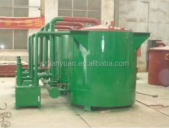 Charcoal Sawdust Briquette Machine Rice Husk Briquette Making Machine with AC Motor 80-150kg/h Capacity for BBQ Fuel