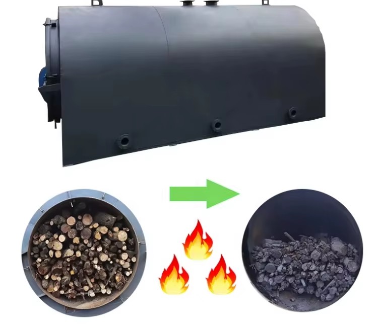 Used Smokeless Coal Briquette Machine for Hard Wood Briquette High Efficiency Low Cost 1-50t/h Capacity Biomass Briquettes