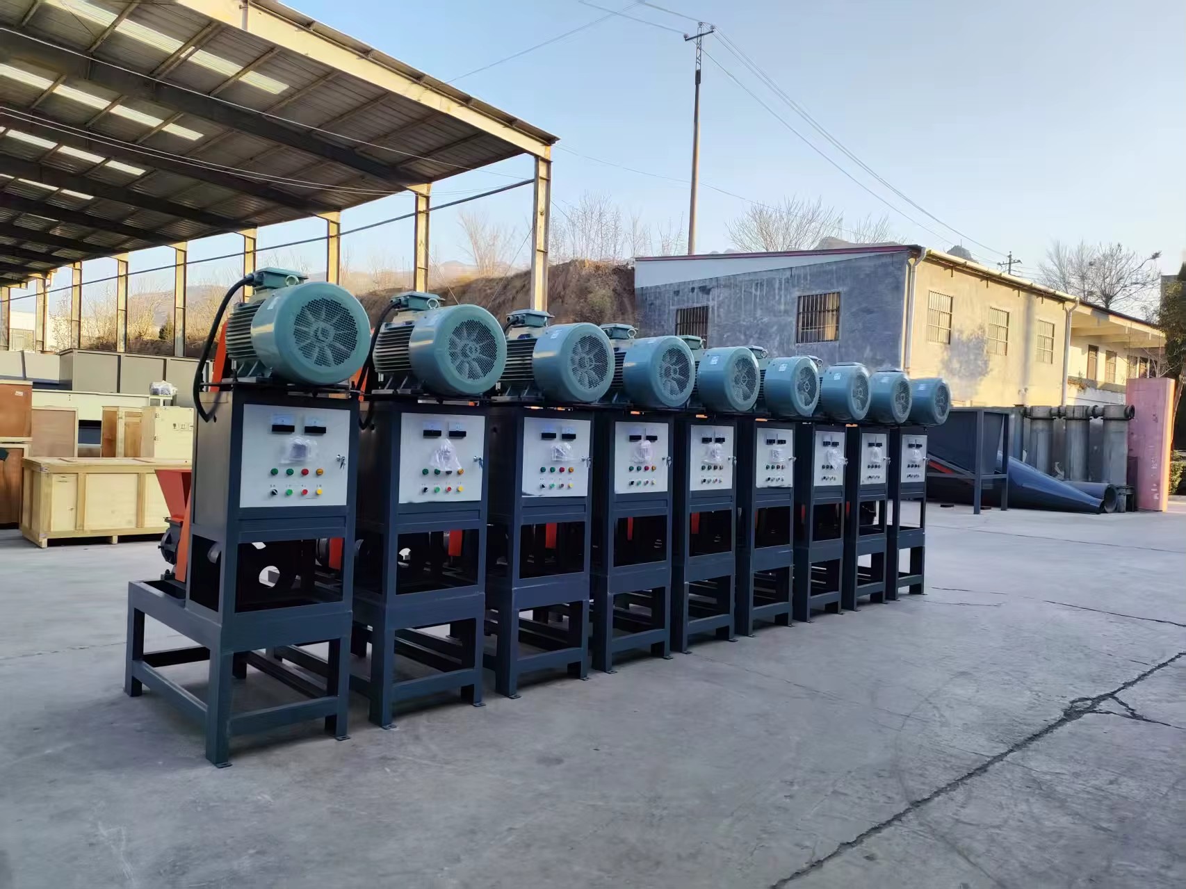 Cost-Effective Biomass Briquette & Charcoal Making Machine Factory Stock Direct Supply Fast Delivery