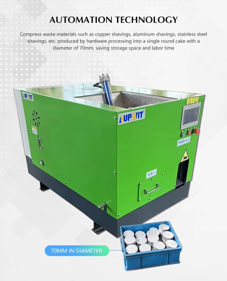 Copper Chips Briquette Chip Briquetting-machine