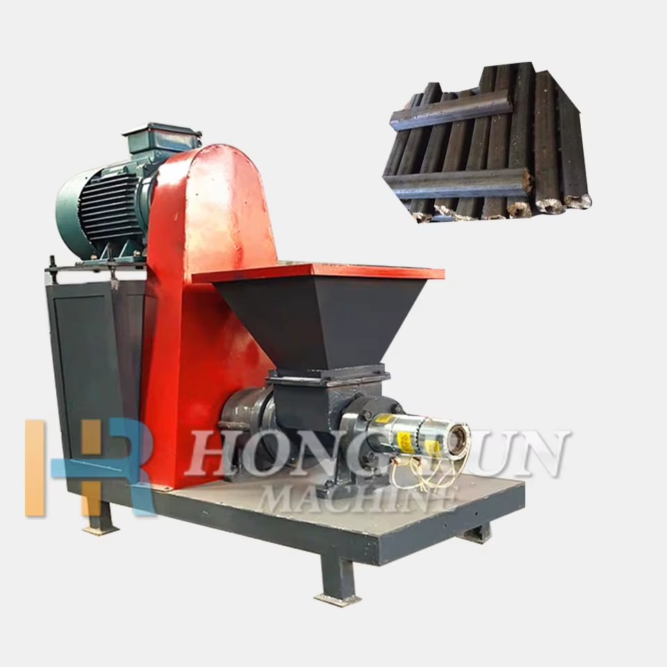 Screw Extruder Briquette Machine Wood Fuel & Charcoal Making Equipment for Biomass Briquette Production