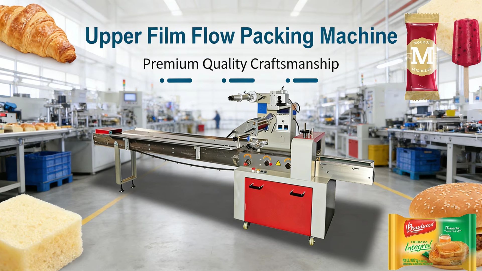 Low Price Small Charcoal Wood Briquette Flow Packing Machine for Shisha Charcoal Packaging Machines for Small Businesses