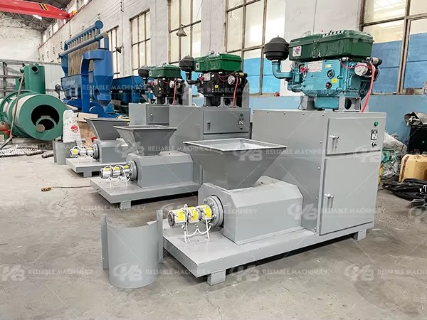Professional Charcoal Production Automatic Sawdust Briquette Press Biomass Waste to Energy Machine 260-340kg/h Energy Saving