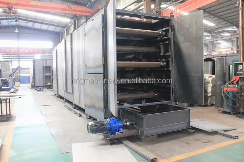 3 Layers 5 Layers Continuous Mesh Belt Dryer Briquettes Charcoal Ball Dryer Charcoal Briquette Coal Briquette Drying Machine