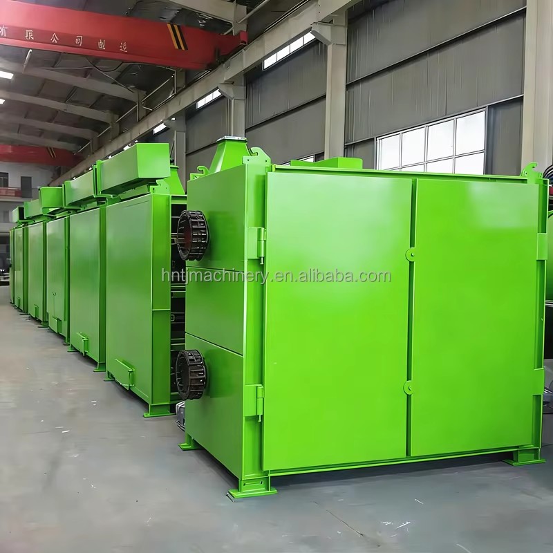Industrial Conveyor Mesh Belt Dryer Charcoal Coal Briquettes Drying Machine Chain Dryer Charcoal BBQ Mesh Belt Dryer