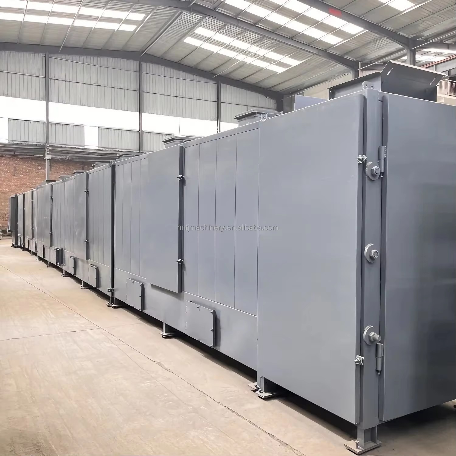 Industrial Conveyor Mesh Belt Dryer Charcoal Coal Briquettes Drying Machine Chain Dryer Charcoal BBQ Mesh Belt Dryer