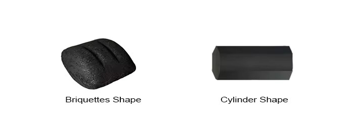 Black Pearl Eco-Friendly Machine-Made Charcoal Coconut Shell Briquettes-BBQ Use Smokeless 7000-8000 Kcal/kg Calorific Value