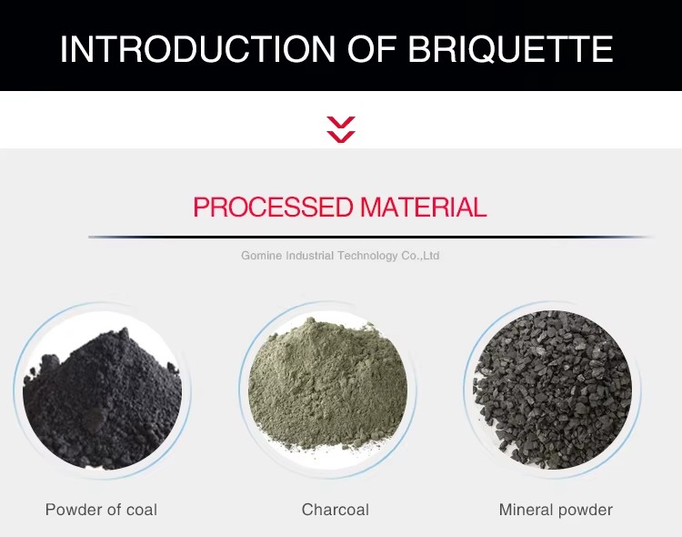Chicken Manure Olive Seed Tere Corn Stock Roller Wood Chip Honey Comb Fire Log Hookah Charcoal Briquette Making Press Machine