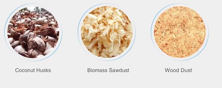 Automatic All Small Hydraulic Entepy Sawdust Bio Fuel Biomass Wood Shisha Charcoal Briquette Ball Press Machine Set