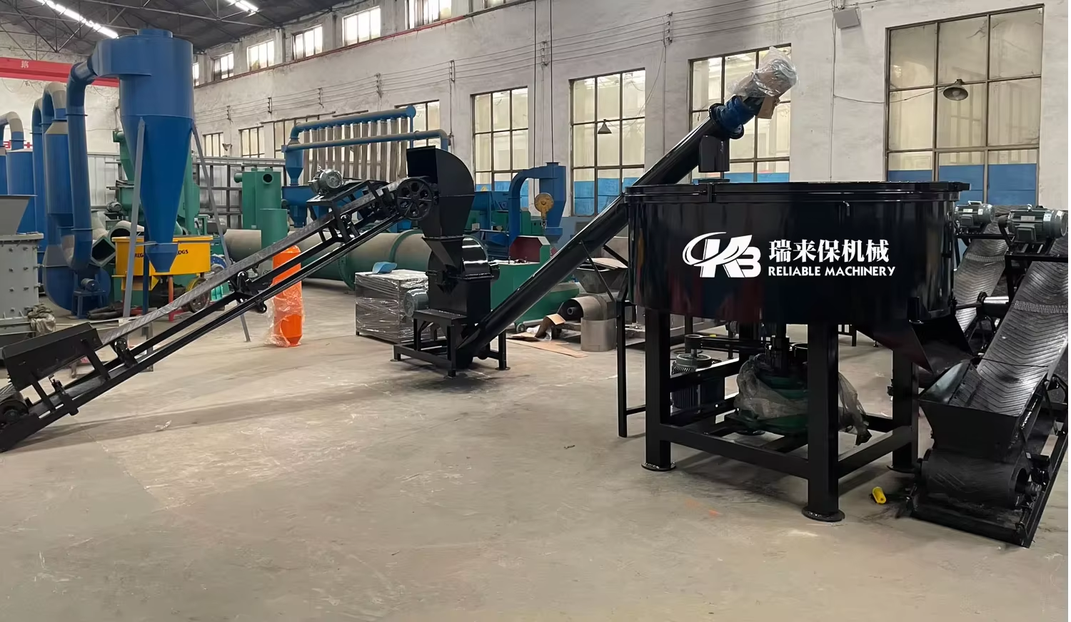 Automatic Wheel Grinder Charcoal Mixer for Coal and Carbon Powder Mixing Processing