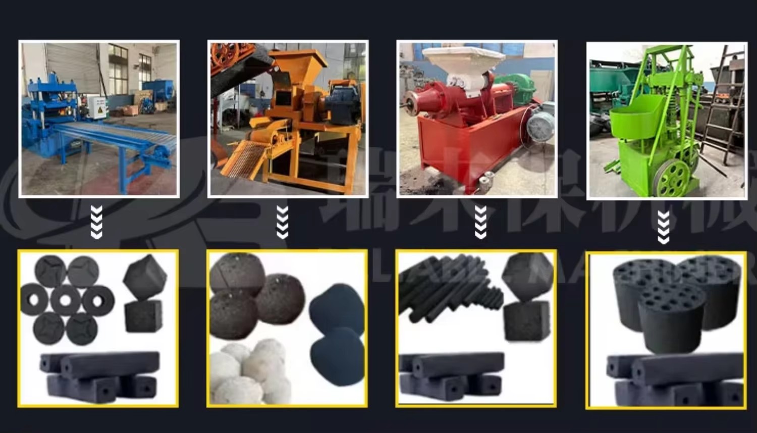 Hydraulic Coal Charcoal Briquette Making Press Machine Automatic Honeycomb Coal Equipment