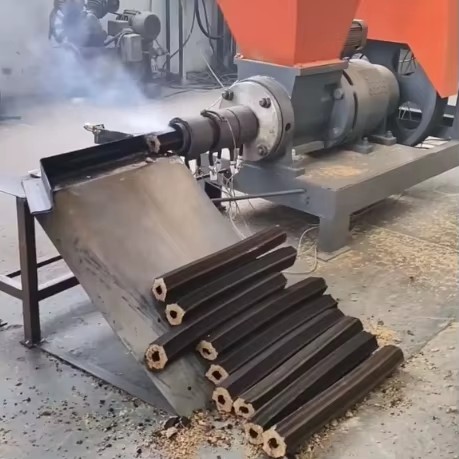 Wood Sawdust Charcoal Briquette Making Machine Cube Charcoal Rods Making Machine