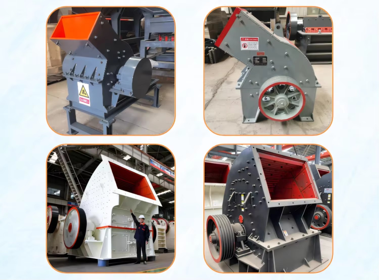High-Efficiency Mining Hammer Mill Rock Crusher Bare Machine Core Unit