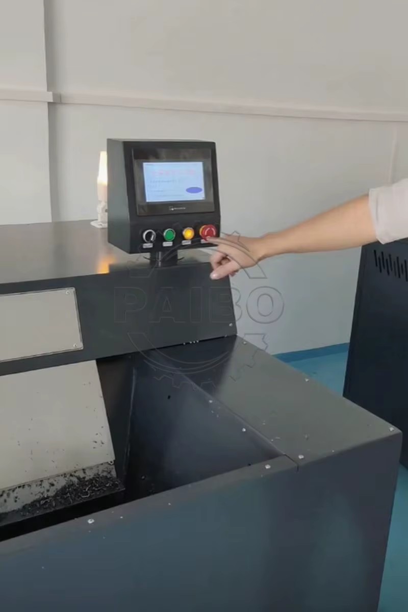 7.5kW Small Hydraulic Briquetting Press for Copper Aluminum Stainless Steel Scrap Easy Operation