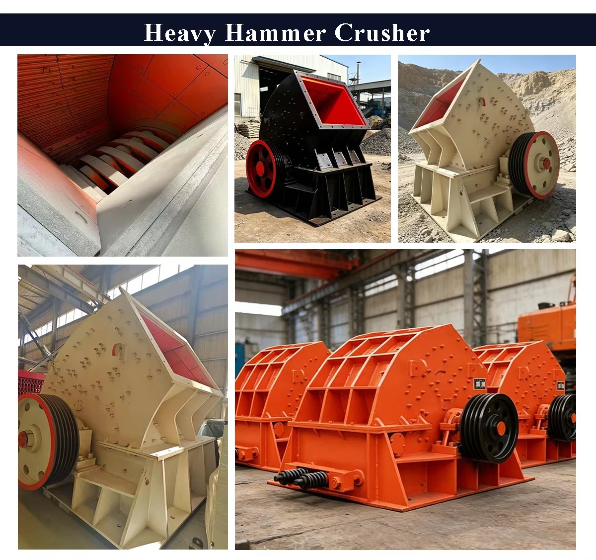 Cost Effective PCZ Heavy Hammer Crusher Low Maintenance Machine for Small and Medium Mining Factories