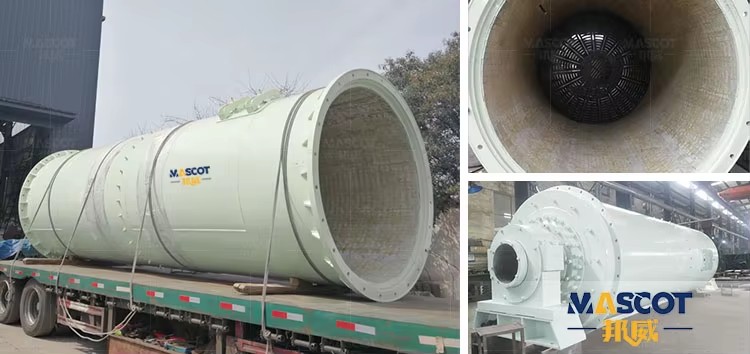 New Cement Ball Mill Fine Powder Making Gear Bearing Clinker Limestone Gypsum Grinder Mining Industrial Mill Cement