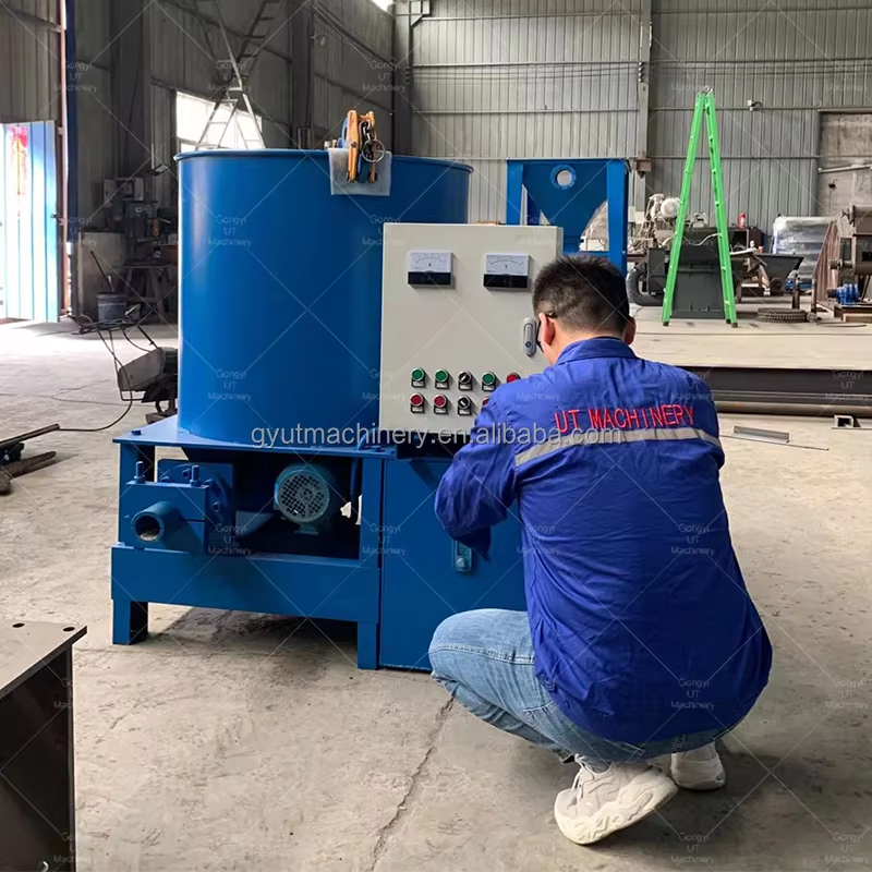 Hydraulic Wood Briquetting Machine Agricultural Biomass Briquette Press Machine Wood Chips Briquette Press