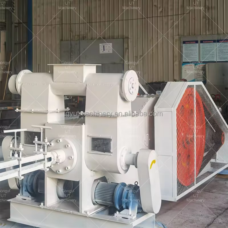 Mechanical Stamping Biomass Briquette Press Machine 1200kg/h Rice Husk Briquette Making Machine