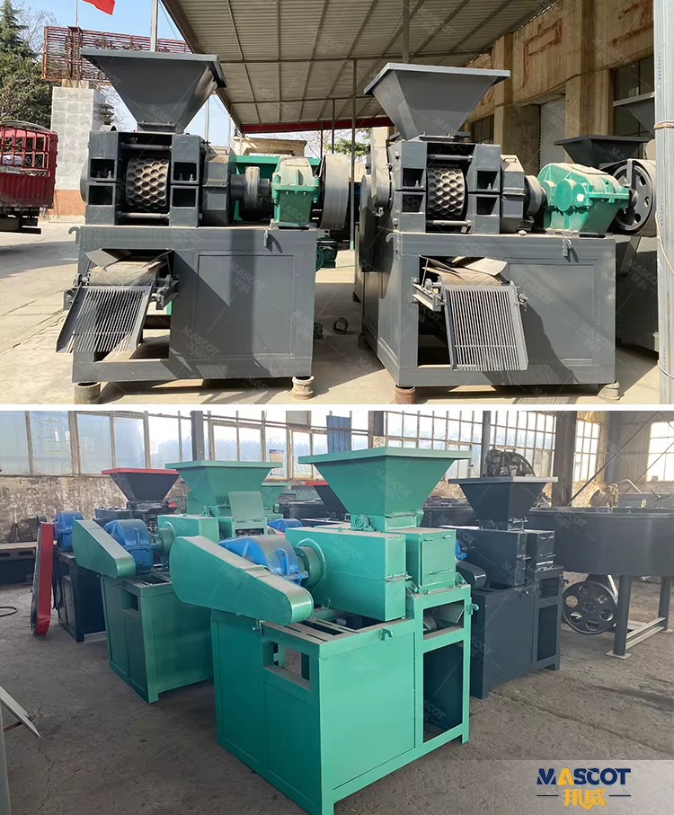 Advanced Design Biomass Briquette Machine Charcoal Ball Press Machine High Efficiency 1-30t/h Capacity Brand Briquette