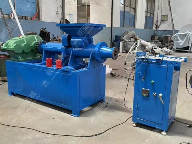 2 Ton Per Hour Sawdust Bar Extruding Charcoal Briquettes