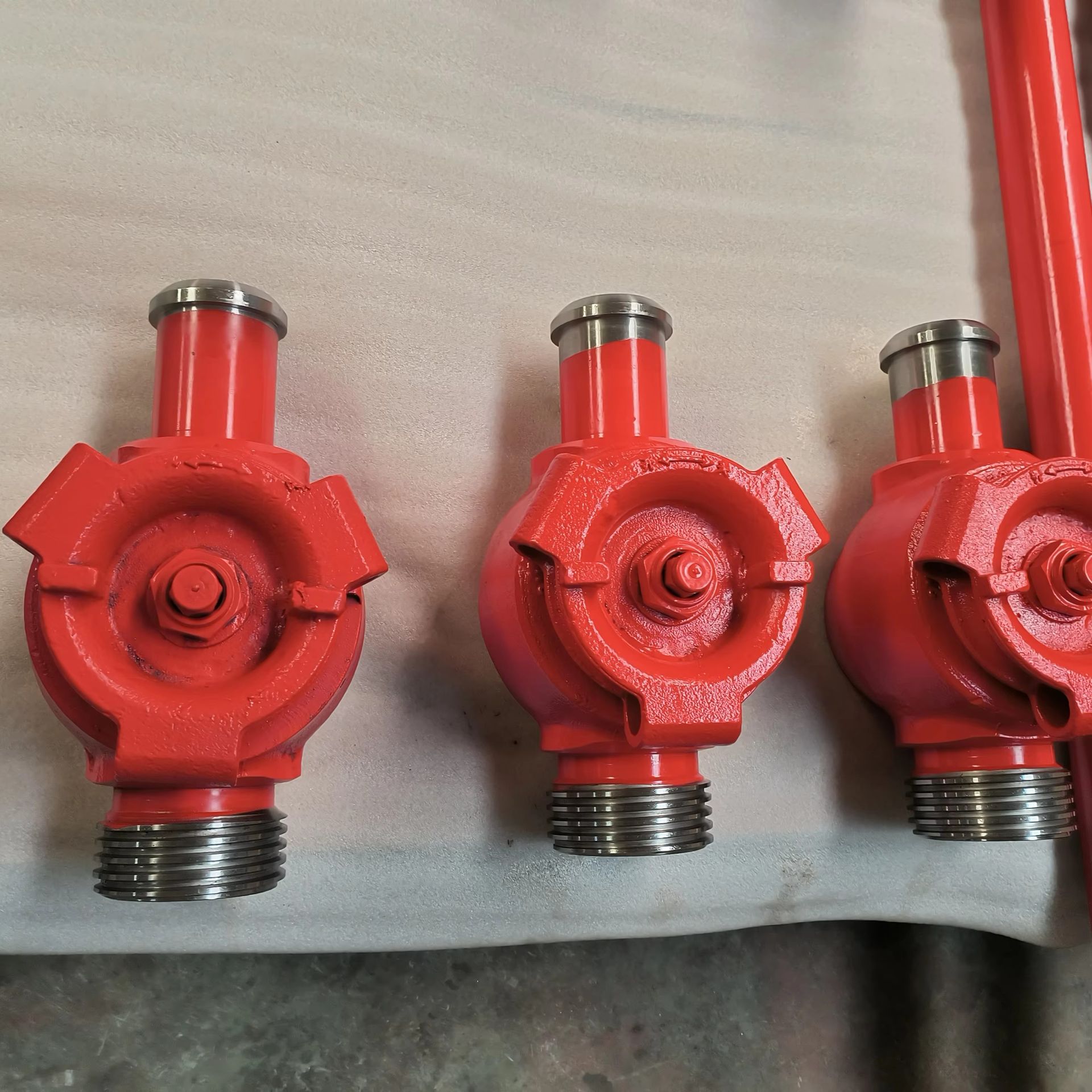 Manual High Pressure Rotary Plug Valve Oil Union Internal Thread Equipment Full Bore Pressure Loss Improves Flow Efficiency