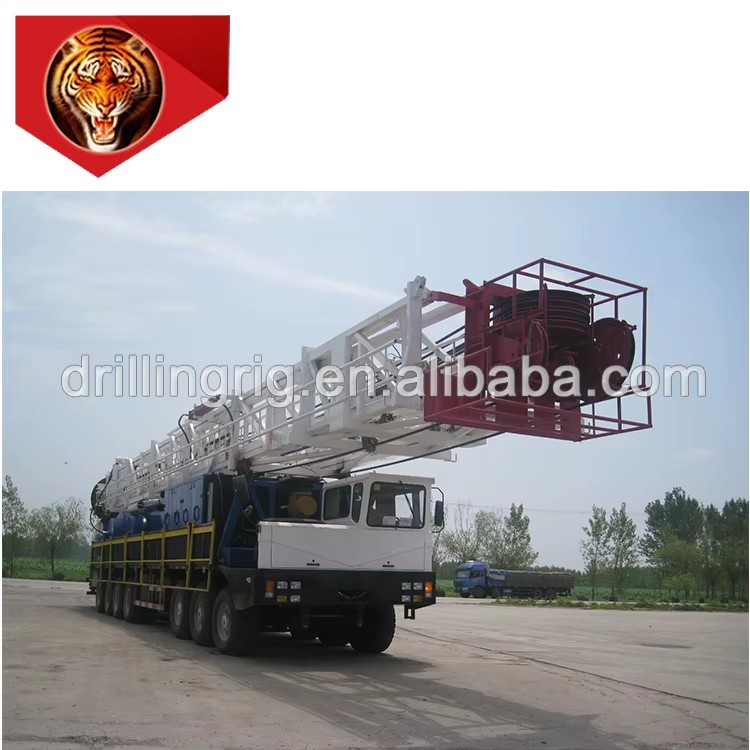 Tigerrig Biggest Plant Supply ZJ30 1700CT Trailer Mounted Drilling Rigs for Sale Oilfield