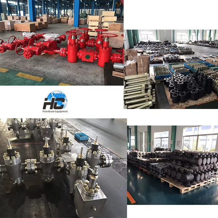 Oilfield or Gas Field Wellhead and Christmas Tree Equipment / Surface Tree / Oil Rig Christmas Tree for Sale