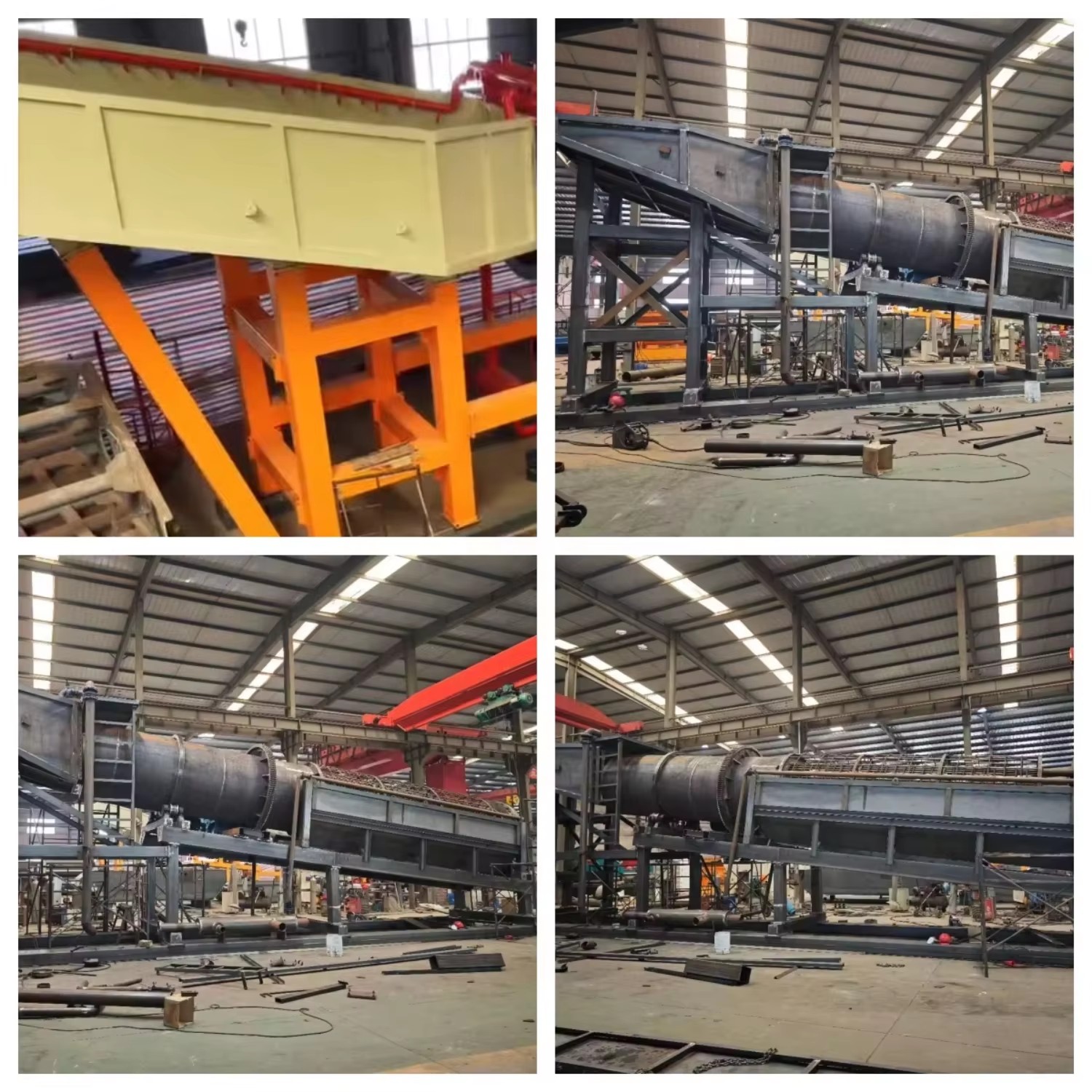 Large Throughput River Sand Gold Rotary Trommel Heavy Duty Drum Screen Alluvial Gold Mining
