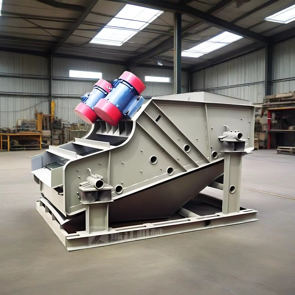 High Quality Heavy-duty Linear Vibrating Screen Metal Mining Sieving Machine Quarry Aggregate Separator 50-300t/h Capacity