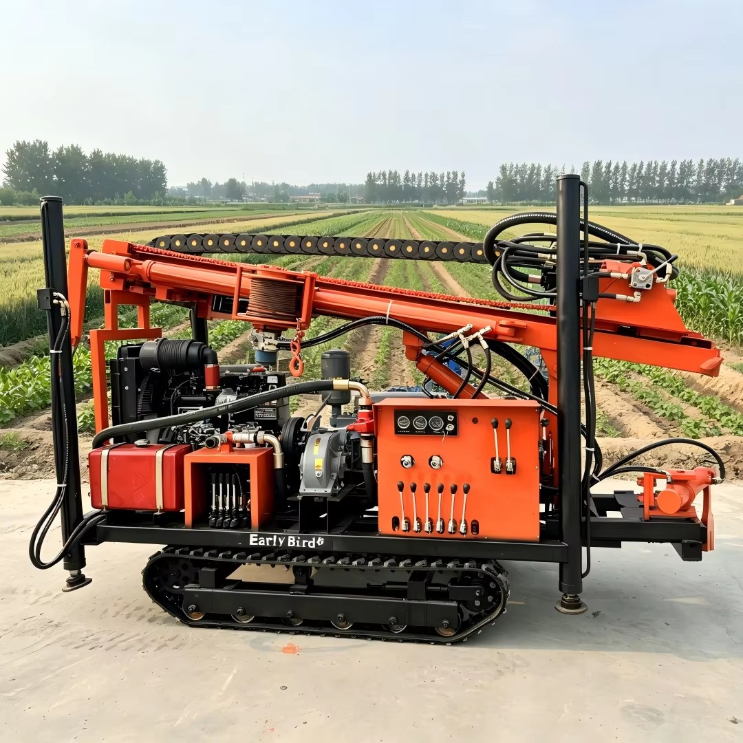 Factory Supply High Quality Max 300m Water Well Drilling Rig Crawler Water Borehole Drilling Rig