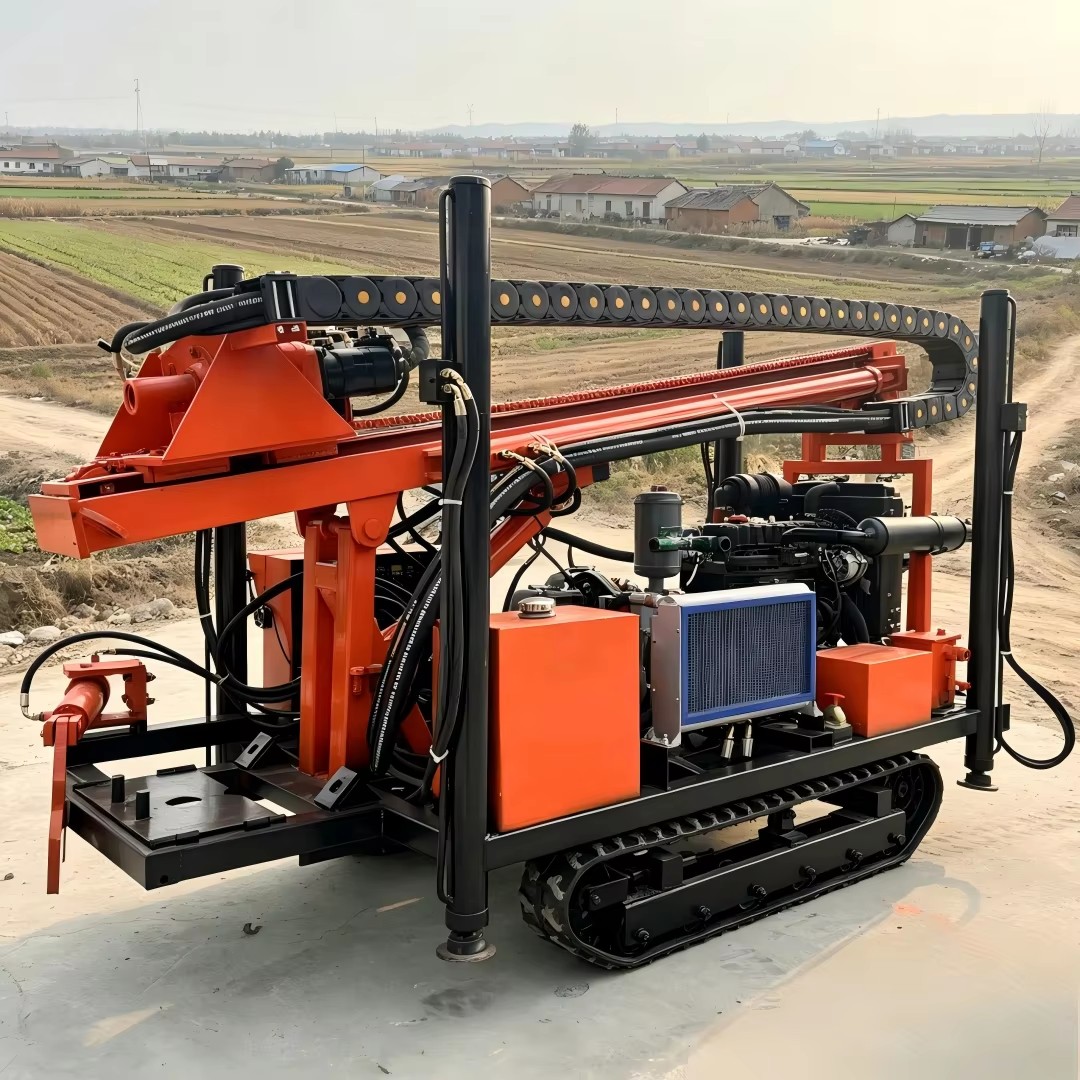 Factory Supply High Quality Max 300m Water Well Drilling Rig Crawler Water Borehole Drilling Rig