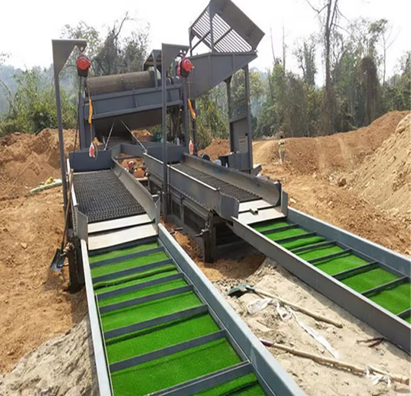 Made Gold Mining Machinery Model GTS50 Gold Processing Plant Equipment for Alluvial Gold Washing Recovery