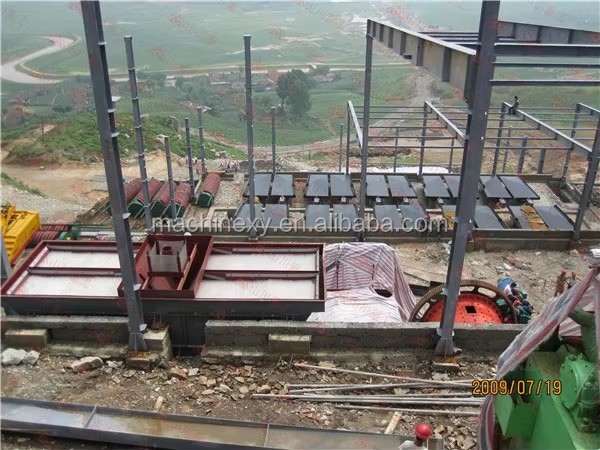 Small Scale Gold Mining Machine High Efficient Rock Stone Gold Beneficiation Plant,Ore Separator Machine Plant