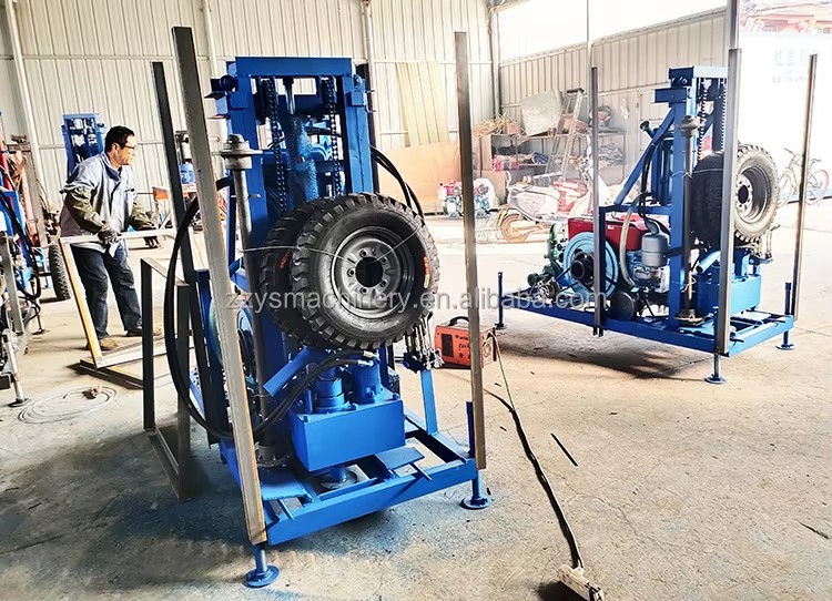 Fast Shipping 150m Water Well Drilling Rig Water Drilling Machine/mine Drilling Rig
