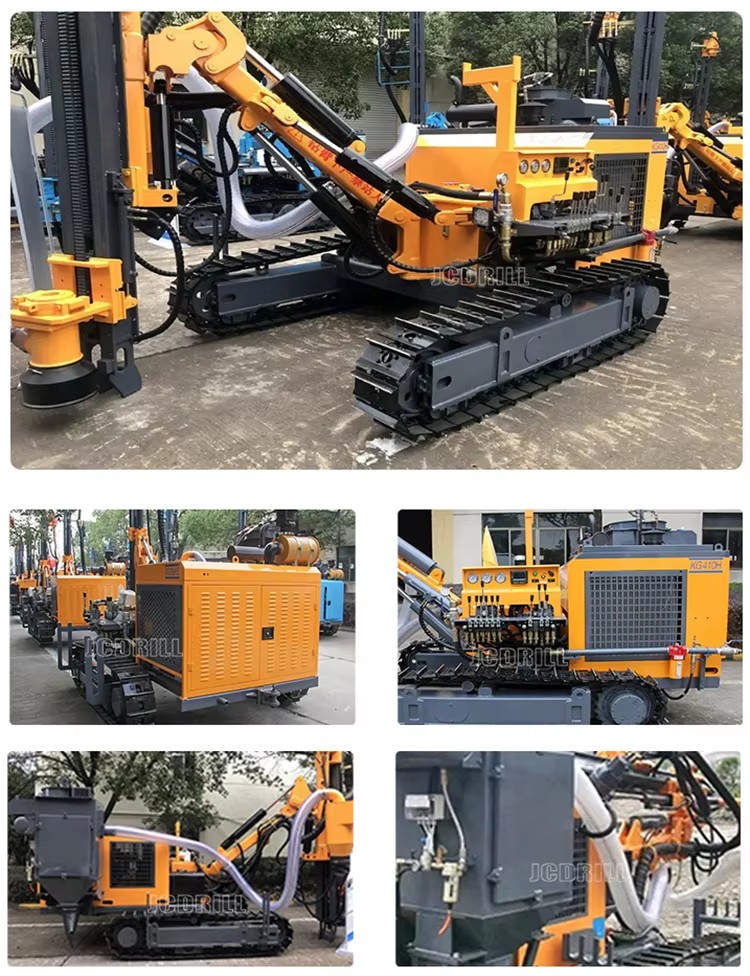 Heavy Duty Mining Equipment DTH Crawler Drilling Rigs KG610 High Efficiency Drilling Tools for Mining Operations