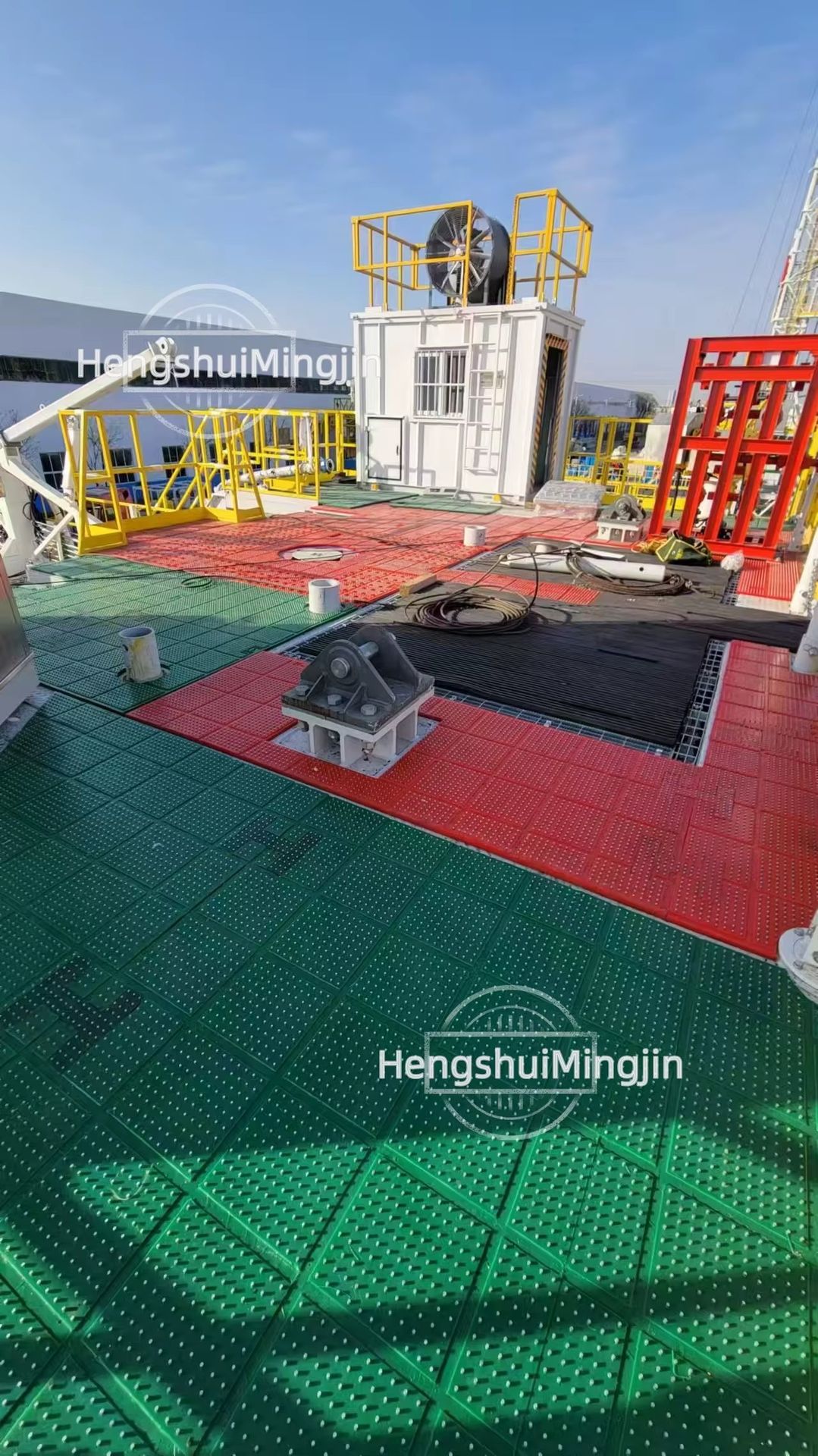 Rubber Oilfield Anti-slip Mat Oil Resistant for Onshore Rig Supplier of Workplace Safety Direct Manufacturer Supply