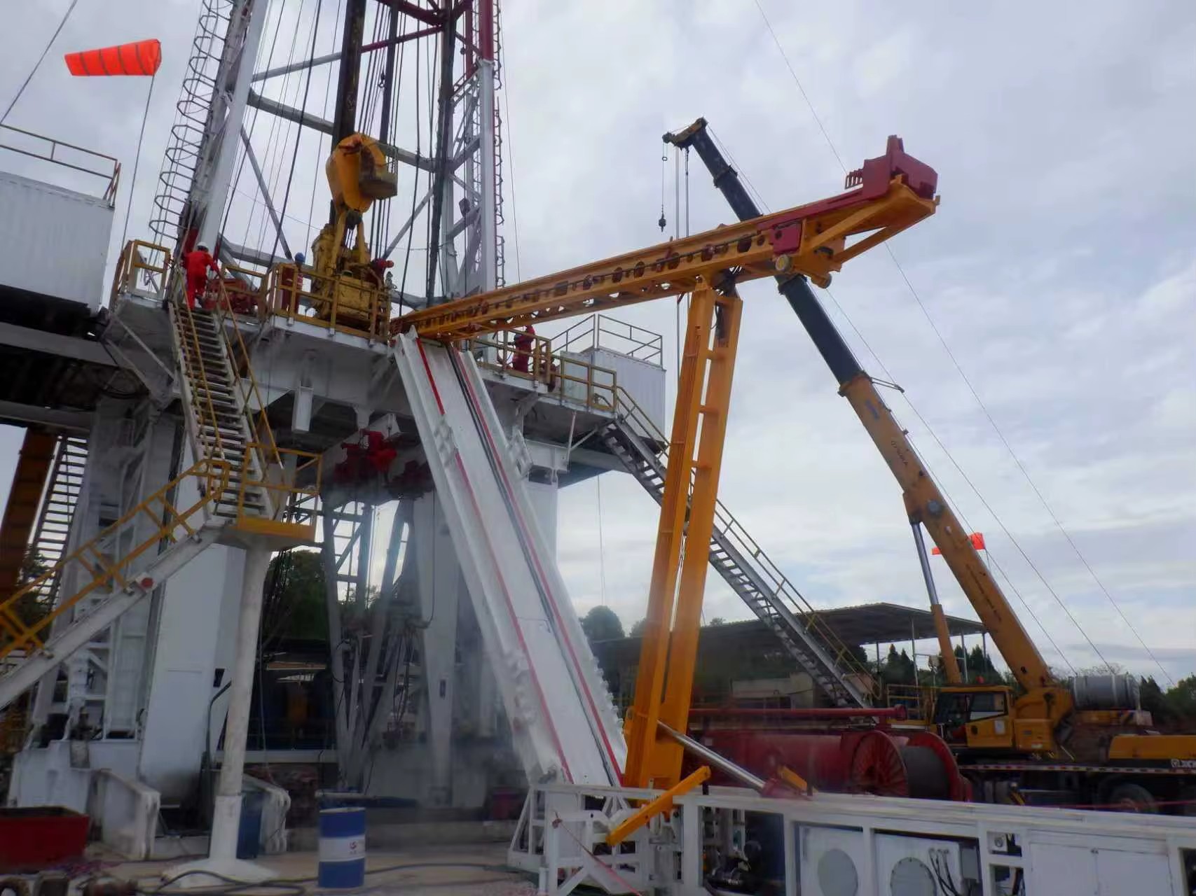 Alloy Steel Structure Industrial Access Platform Safety Walkway Offshore Drilling Rig Equipment Catwalk