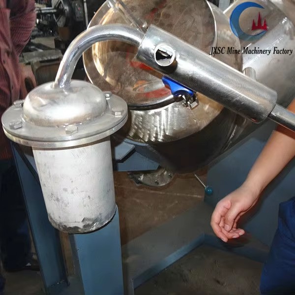 Mining Machine Amalgamated Gold Separator Mercury Amalgam Retort Mercury Distiller
