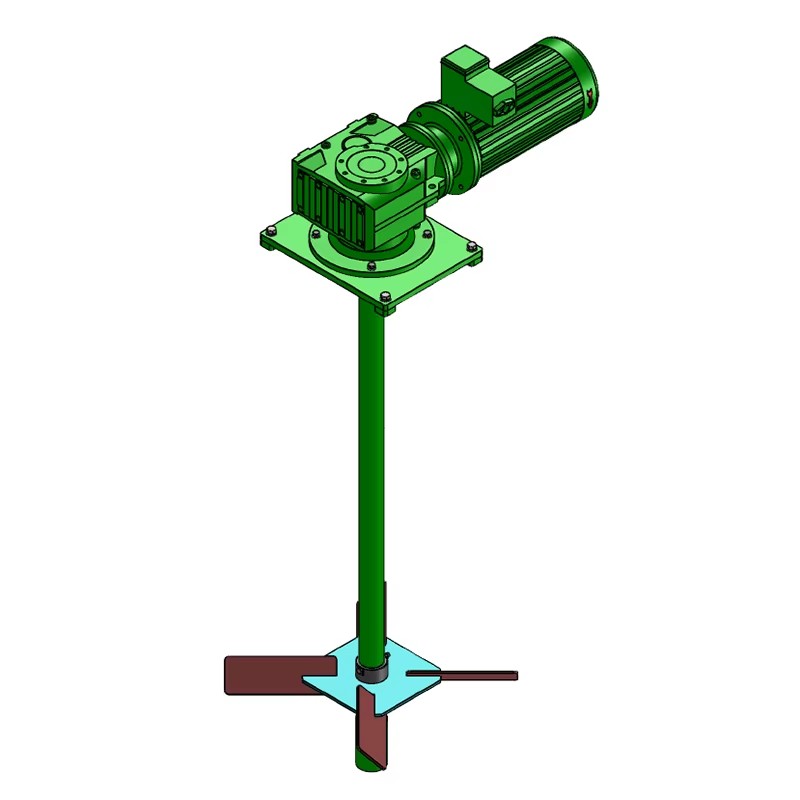 Compact Mud Agitator Drilling Fluid Mixer for Solids Suspension and Oilfield Waste Management