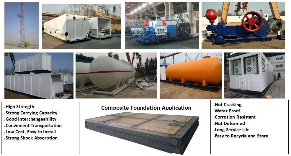 Offshore and Onshore Steel Wood Rig Mats