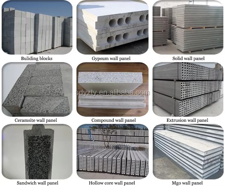 Magnesium Oxide (MGO) Wall Wall Panel Making Machine Line