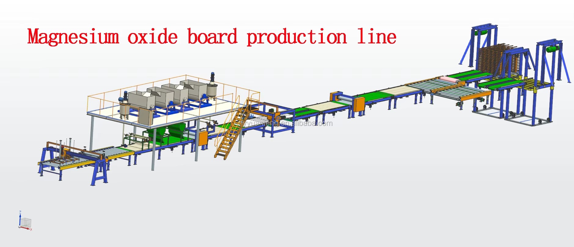 Automatic Glass Magnesium Board
